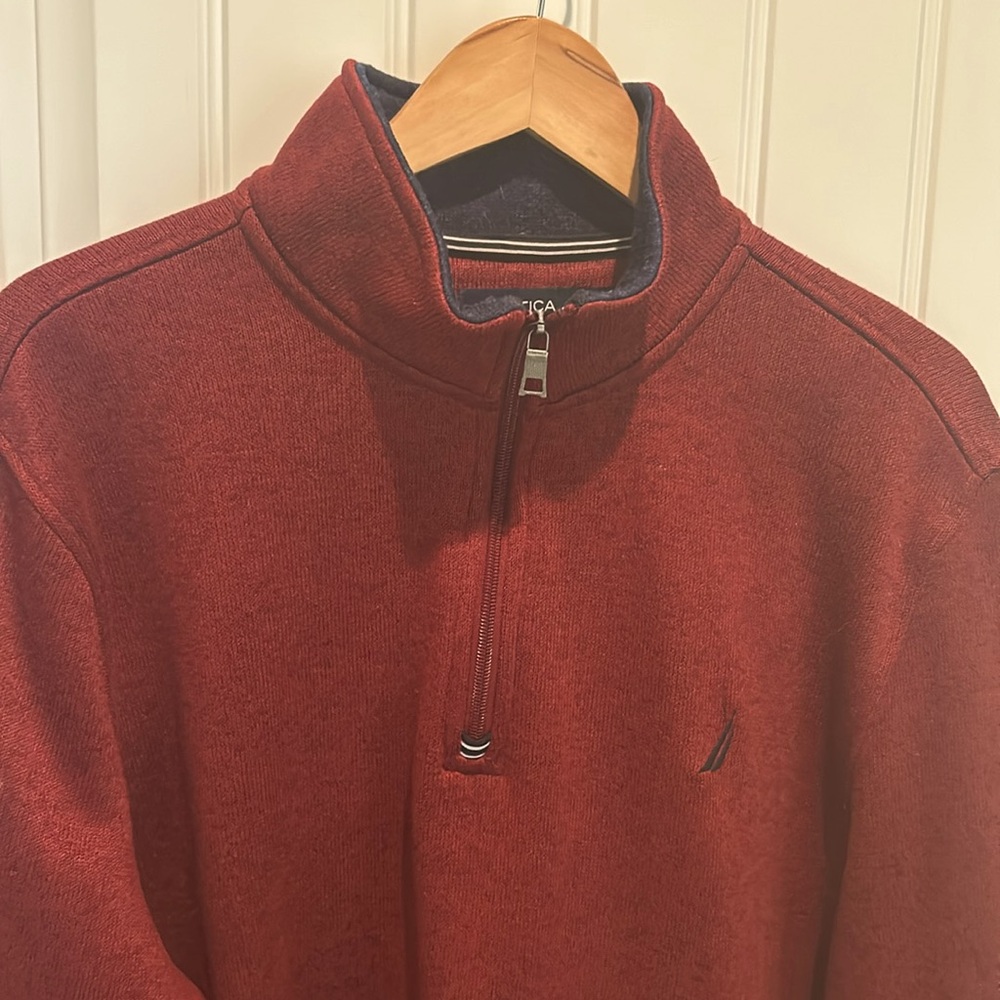 CLOSEOUT - Nautica 1/4 Zip Sweater